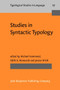 Studies in Syntactic Typology