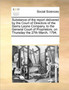 Substance of the Report Delivered by the Court of Directors of the Sierra Leone Company, to the General Court of Proprietors, on Thursday the 27th March, 1794.