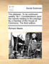 The Plebeian. to Be Continued Weekly. No I. Considerations Upon the Reports Relating to the Peerage. by a Member of the House of Commons. the Third Edition.