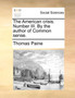 The American Crisis. Number III. by the Author of Common Sense.