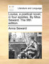 Louisa, a Poetical Novel, in Four Epistles. by Miss Seward. the Fifth Edition.