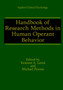 Handbook of Research Methods in Human Operant Behavior