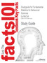 Studyguide for Fundamental Statistics for Behavioral Sciences by McCall, ISBN 9780534577803