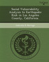 Social Vulnerability Analysis to Earthquake Risk in Los Angeles County