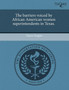 The Barriers Voiced by African American Women Superintendents in Texas