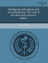 Adolescent Self-Esteem and Sexual Behavior: The Role of Ascribed and Achieved Status