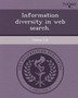Information Diversity in Web Search