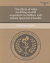 The Effects of Video Modeling on Skill Acquisition in Children with Autism Spectrum Disorder
