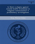 Is There a Stigma Against Mental Health Treatment in Religious Communities? a Preliminary Investigation