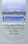 Reconstituting Authority : American Fiction in the Province of the Law, 1880-1920