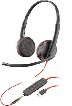 Poly Blackwire C3225 Stereo USB-C Headset 80S04AA