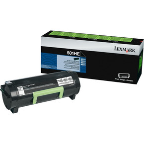 Lexmark Black Toner Cartridge High Yield 5,000 Pages 50F1H0E