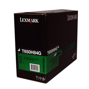 Lexmark™ T650H84G Remanufactured High-Yield Black Toner Cartridge