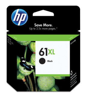 HP 61XL High Yield Black Original Ink Cartridge CH563WN#140