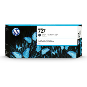 HP 727 300-ml Matte Black DesignJet Ink Cartridge C1Q12A