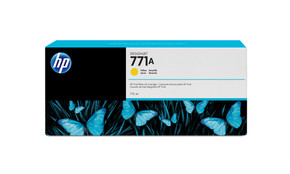 HP 771A 775-ml Yellow DesignJet Ink Cartridge B6Y18A