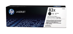 HP 83X High Yield Black Original LaserJet Toner Cartridge CF283X