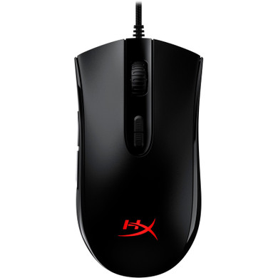 HyperX Pulsefire Core - Gaming Mouse, RGB Lighting, Pixart 3327 Sensor, Up to 6,200DPI, 7 Programmable Buttons, Black 4P4F8AA