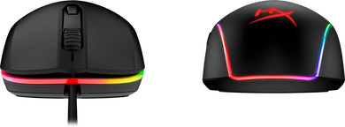HyperX Pulsefire Surge - Gaming Mouse, 360° RGB Lighting, Pixart 3389 Sensor, Up to 16000 DPI, 6 Programmable Buttons, Black 4P5Q1AA