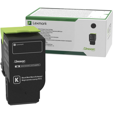 Lexmark Black Toner Cartridge Return Program Yield 28,000 Pages - 81C0XKG