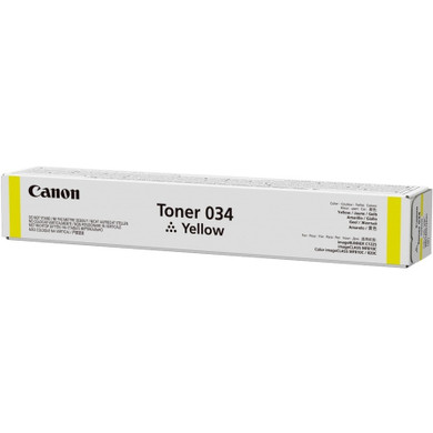 Canon 034 toner cartridge 1 pc(s) Original Yellow 9451B001