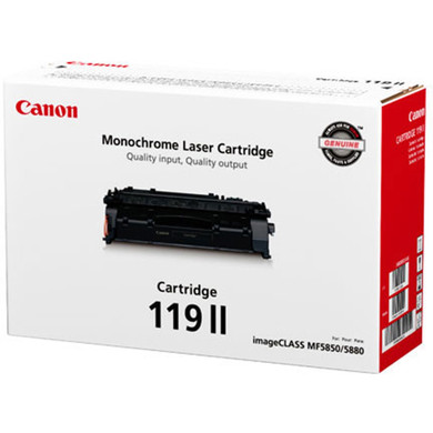 Canon Cartridge 119 II toner cartridge 1 pc(s) Original Black - 3480B001