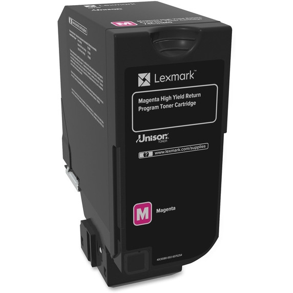 Lexmark CS725 toner cartridge 1 pc(s) Original Magenta 74C1HM0