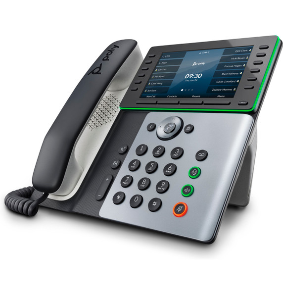 Poly Edge E550 IP Phone and PoE-enabled - 82M91AA