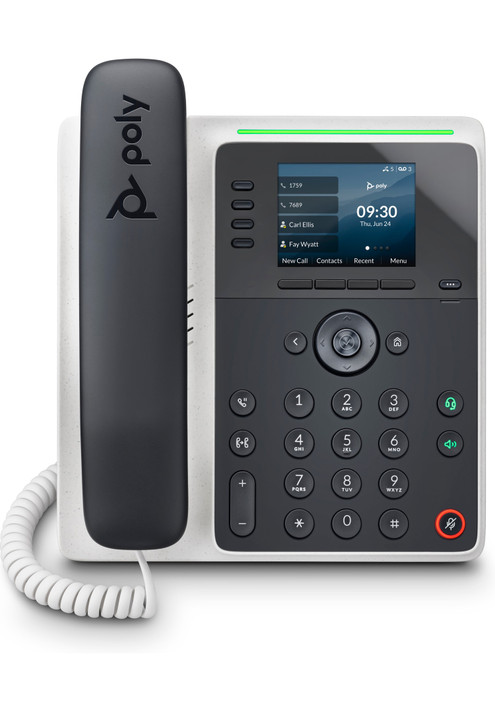Poly Edge E220 IP Phone and PoE-enabled - 82M87AA