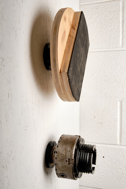 Turner's Chuck-Mate: Wall Mounted Chuck Holder for 1-1/4in and 1in x 8TPI