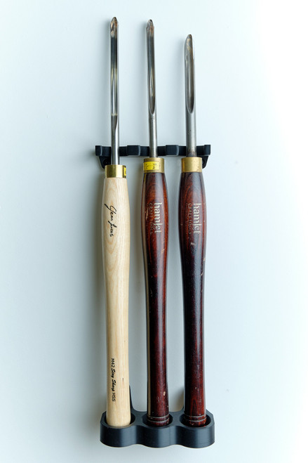 Tri Rack-a-Tool – Wall Rack for 3 Turning Tools