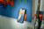 MagSafe charger mounted in Dock with iPhone in vertical orientation