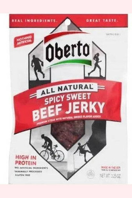 Oberto Spicy Sweet Natural Style 3.25oz