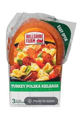 Hillshire Farm Turkey Kielbasa, 42 oz-3pk