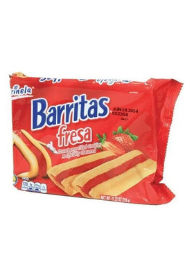 Marinela Barritas Fresa, 11.22oz