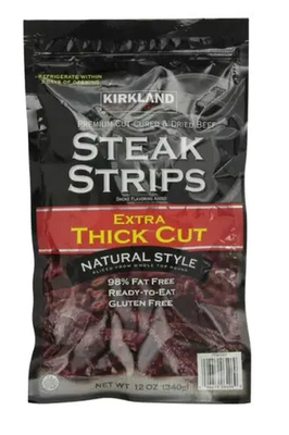 MM Premium Extra Thick Steak Strips, 12 oz