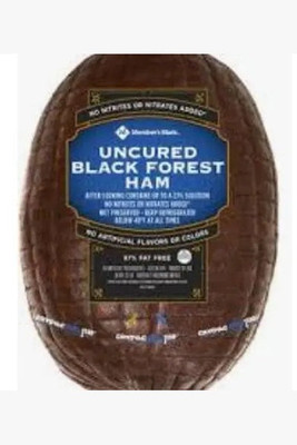 MM Uncured Black Forest Ham 9.5lbs