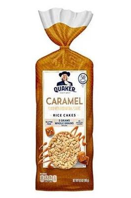 Quaker Rice Cakes, Caramel 5.46oz