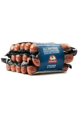 Aidells ABF Chicken Apple Sausage, 3lbs Fully Cooked Jumbo Pk