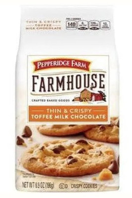 Pepperidge Farm Thin and Crispy Toffee Milk Chocolate Cookies