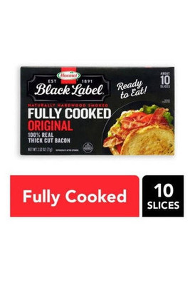 Hormel Black Label Fully Cooked Bacon 10ct