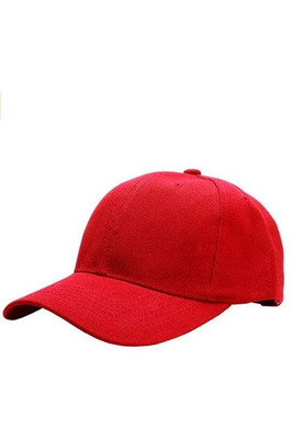 Baseball Cap Adjustable- Red