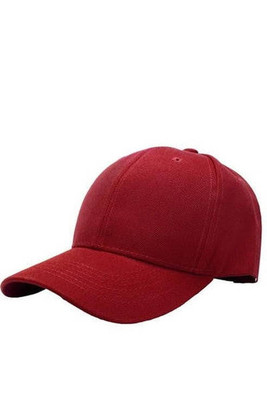 Baseball Cap Adjustable- Burgundy