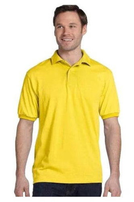 Short Sleeve Polo Yellow