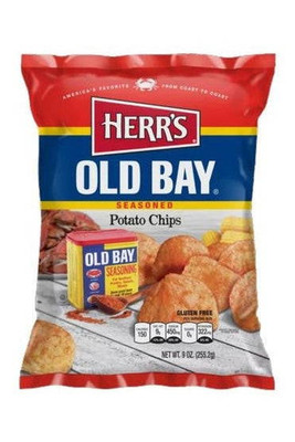 Herrs Old Bay Chips 9oz
