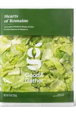Fresh Hearts Romaine Chopped Lettuce 9oz