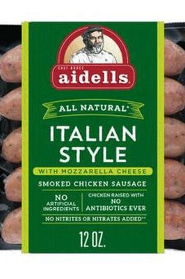 Aidells Italian w/Mozzarella Sausage 12 oz