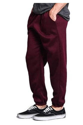 Sweatpants W/Front and Back Pockets Maroon