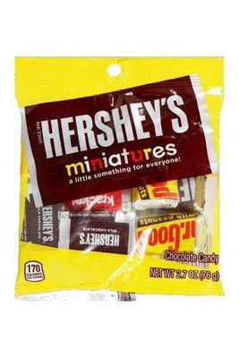 Reeses Hersheys Assorted Minis 2.7oz