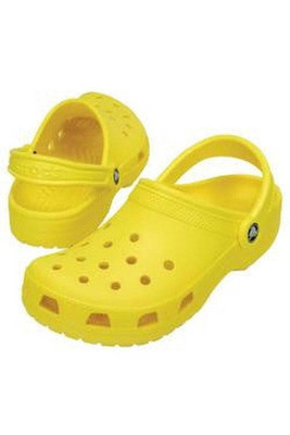 Yellow Crocs